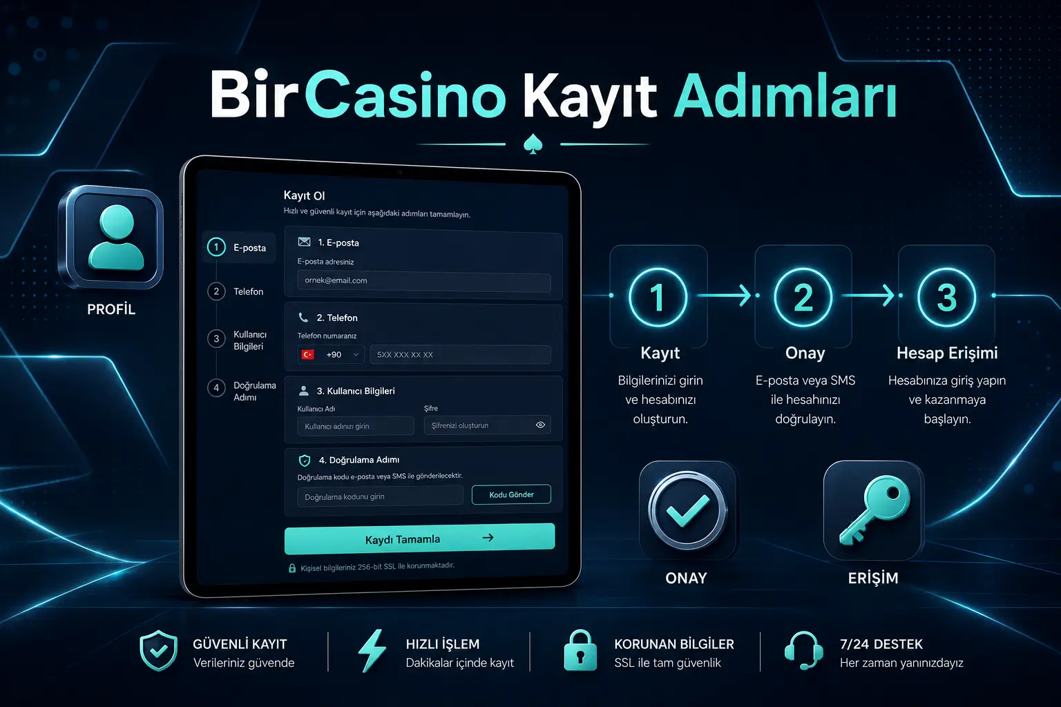 BirCasino kayit